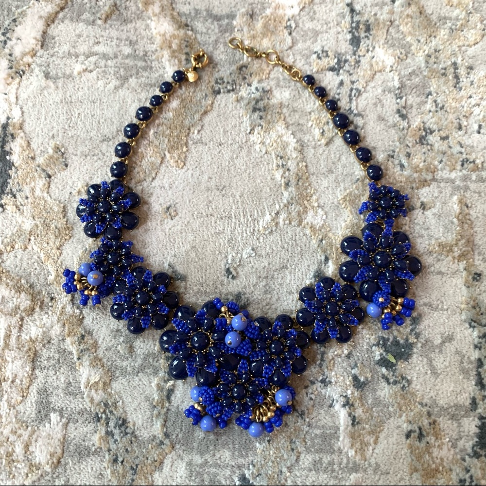J.crew gardenia statement necklace